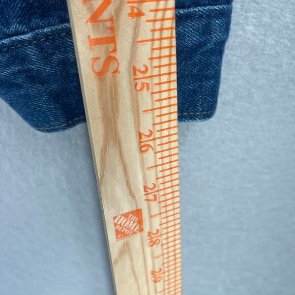 Maverick Denim Trucker Jacket Mens 2XL Blue Button Up Jean Coat Ranch Western - Picture 10 of 13